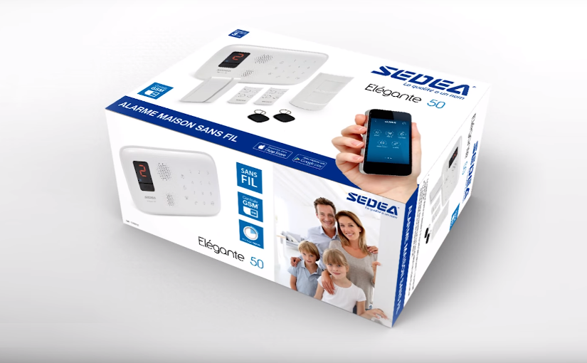 Alarme maison SEDEA avec système par GSM/SMS/RFID !